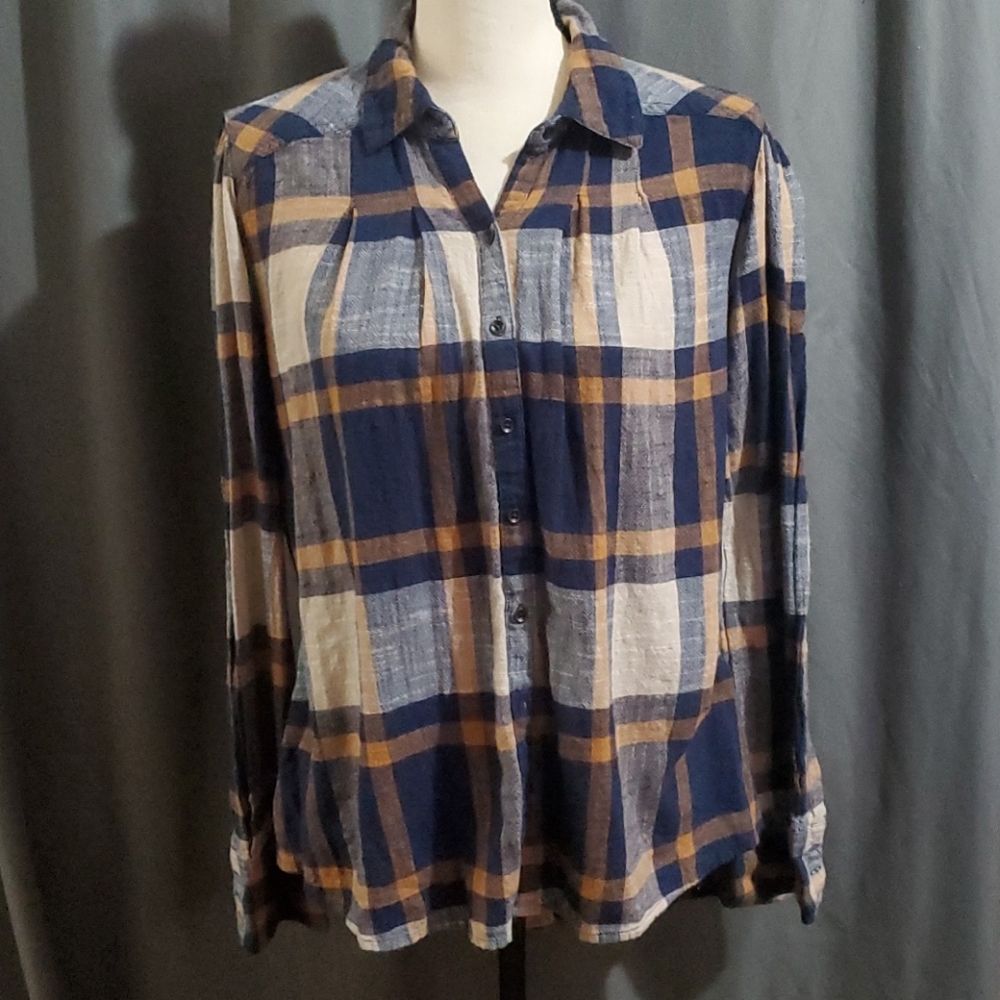 Free people flowy button up